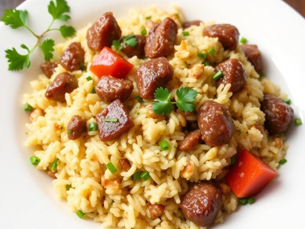 Pilaf with liver. The best step-by-step cooking recipe for Pilaf with liver