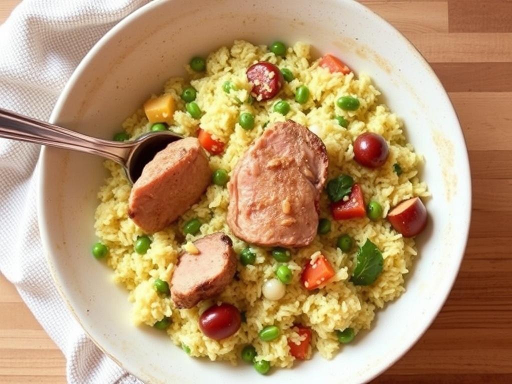 Pilaf with rabbit. The best step-by-step cooking recipe for Pilaf with rabbit