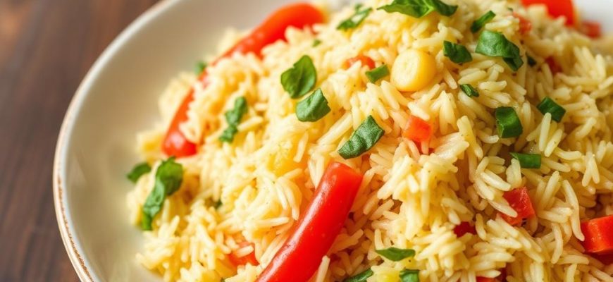 Bell Pepper Pilaf That Feels Like a Hug