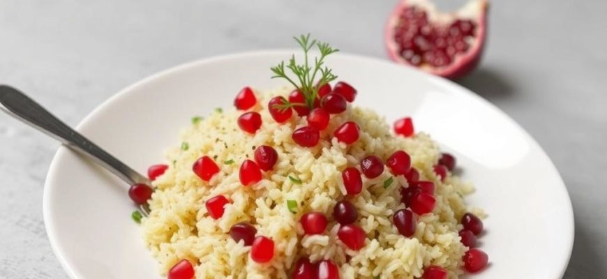 Pomegranate Bright: A Lively Pilaf That Marries Sweet, Tangy, and Comfort