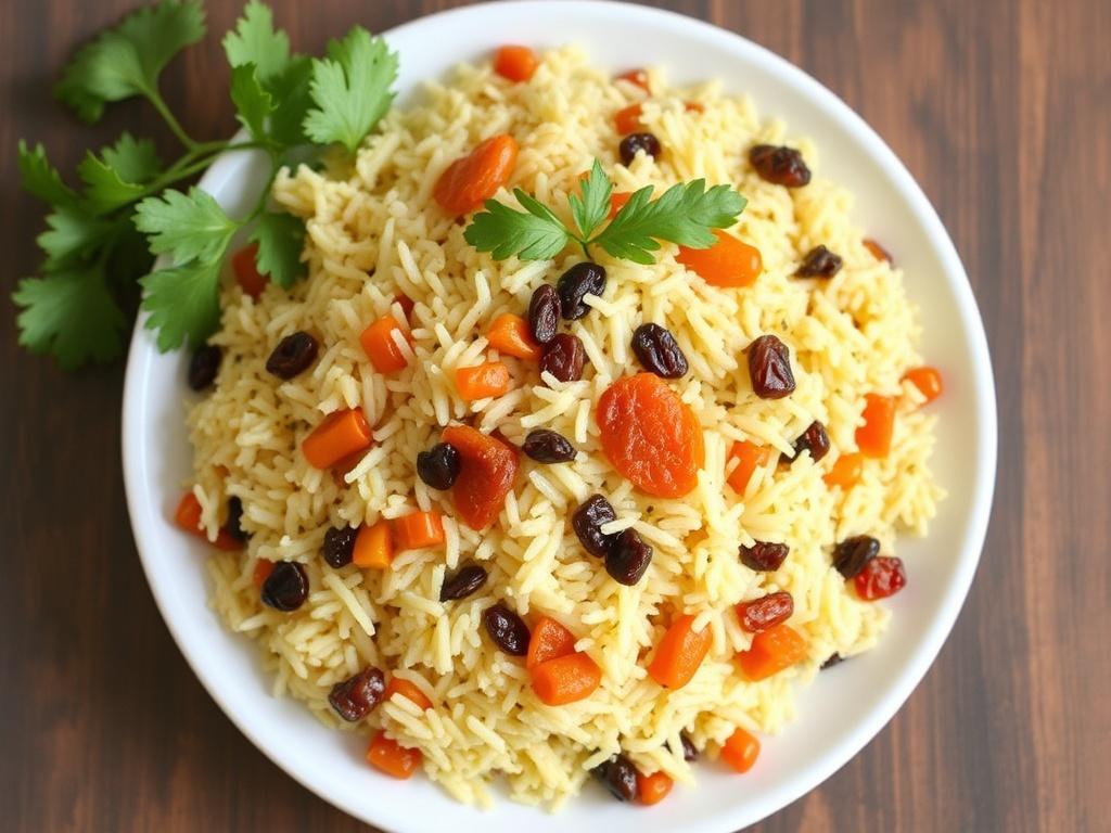 Pilaf with dried apricots and raisins. Origins of Pilaf with Dried Apricots and Raisins Pilaf with dried apricots and raisins. Origins of Pilaf with Dried Apricots and Raisins